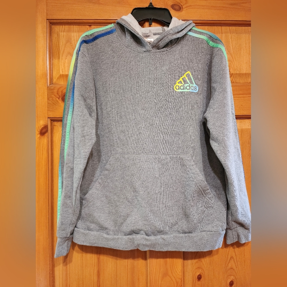 Adidas Youth Game Fade Hoodie, XL